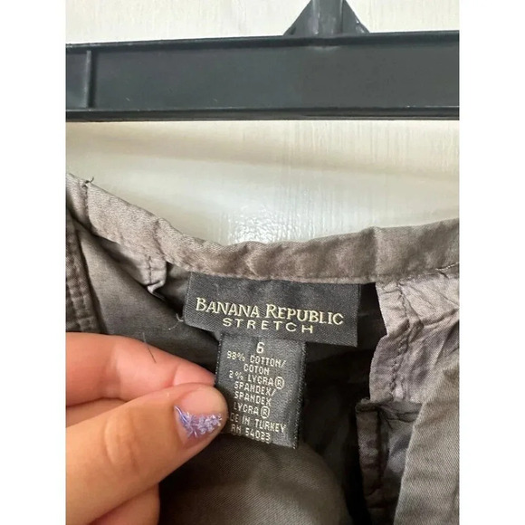 Banana Republic stretch women’s size 6 gray pants - Picture 5 of 7